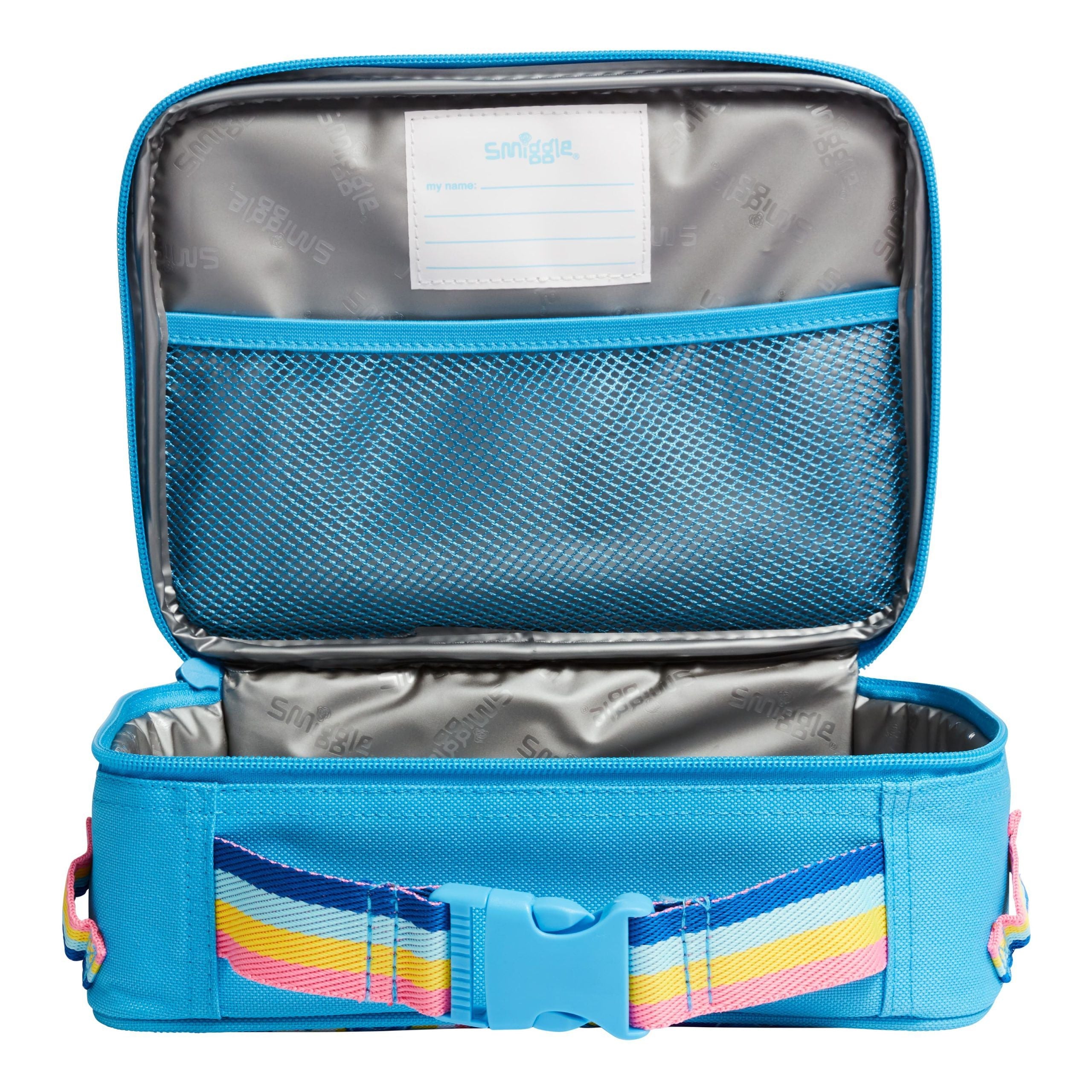 Smiggle – quadratische Lunchbox „Bright Side“.