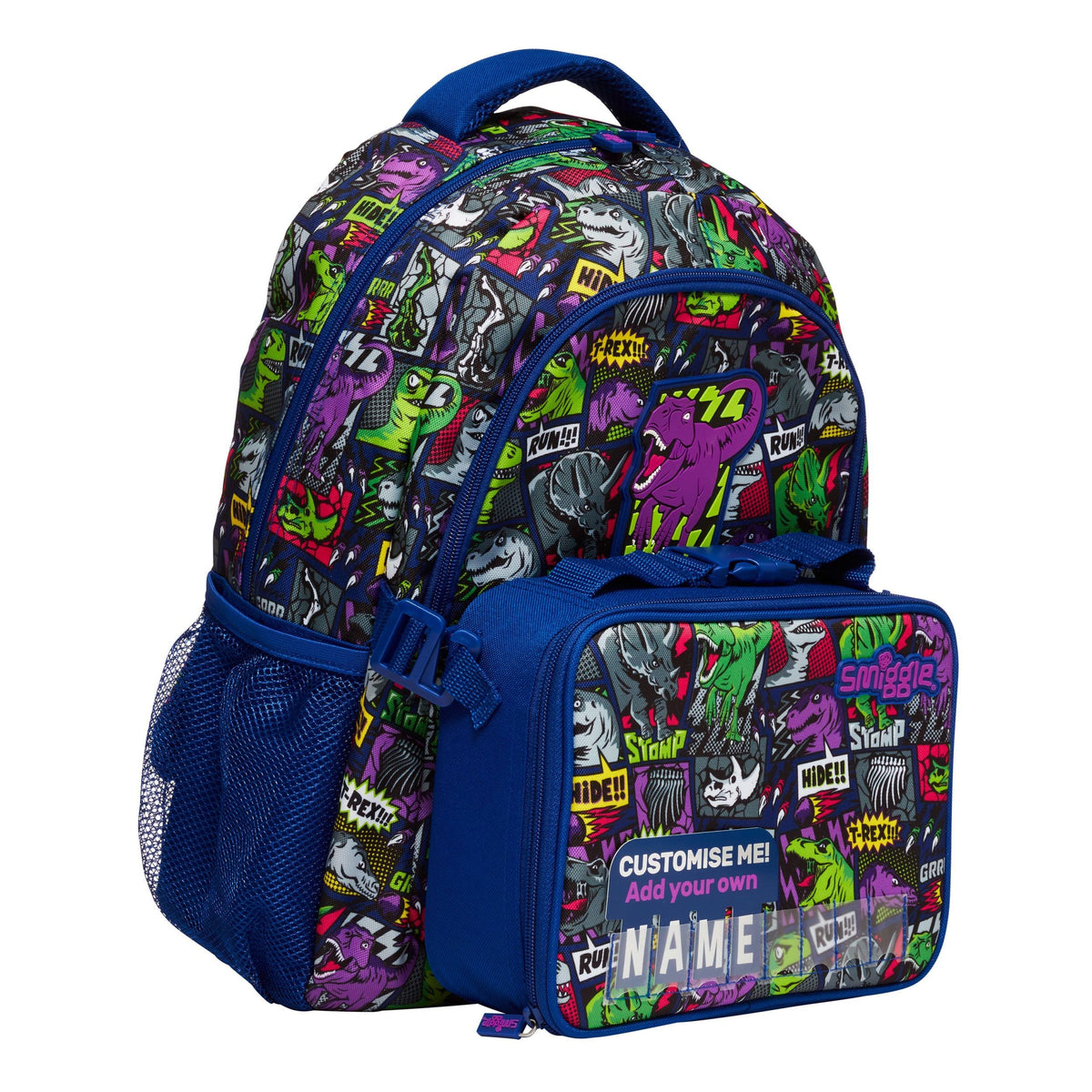 Smiggle – quadratische Lunchbox „Bright Side“.