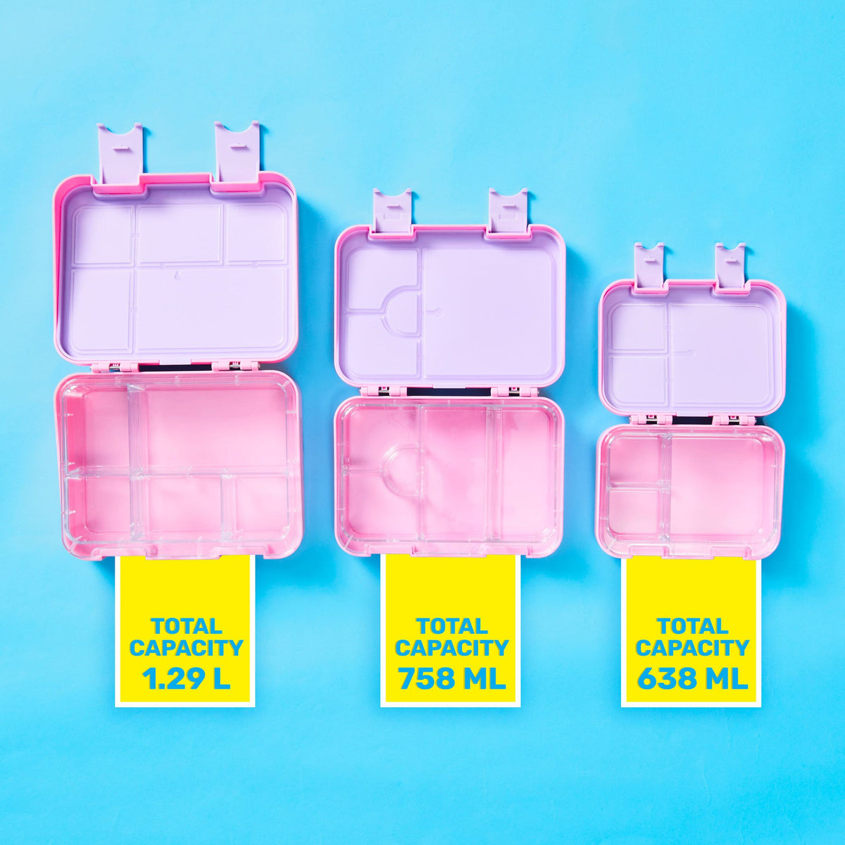 Smiggle – mittelgroße Bento-Lunchbox von Bright Side