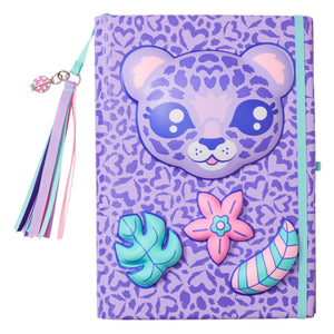 Smiggle – Budz A5-Notizbuch mit dickem Einband
