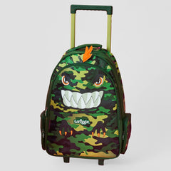 Smiggle - Budz Kinderwagen-Tasche mit beleuchteten Rollen