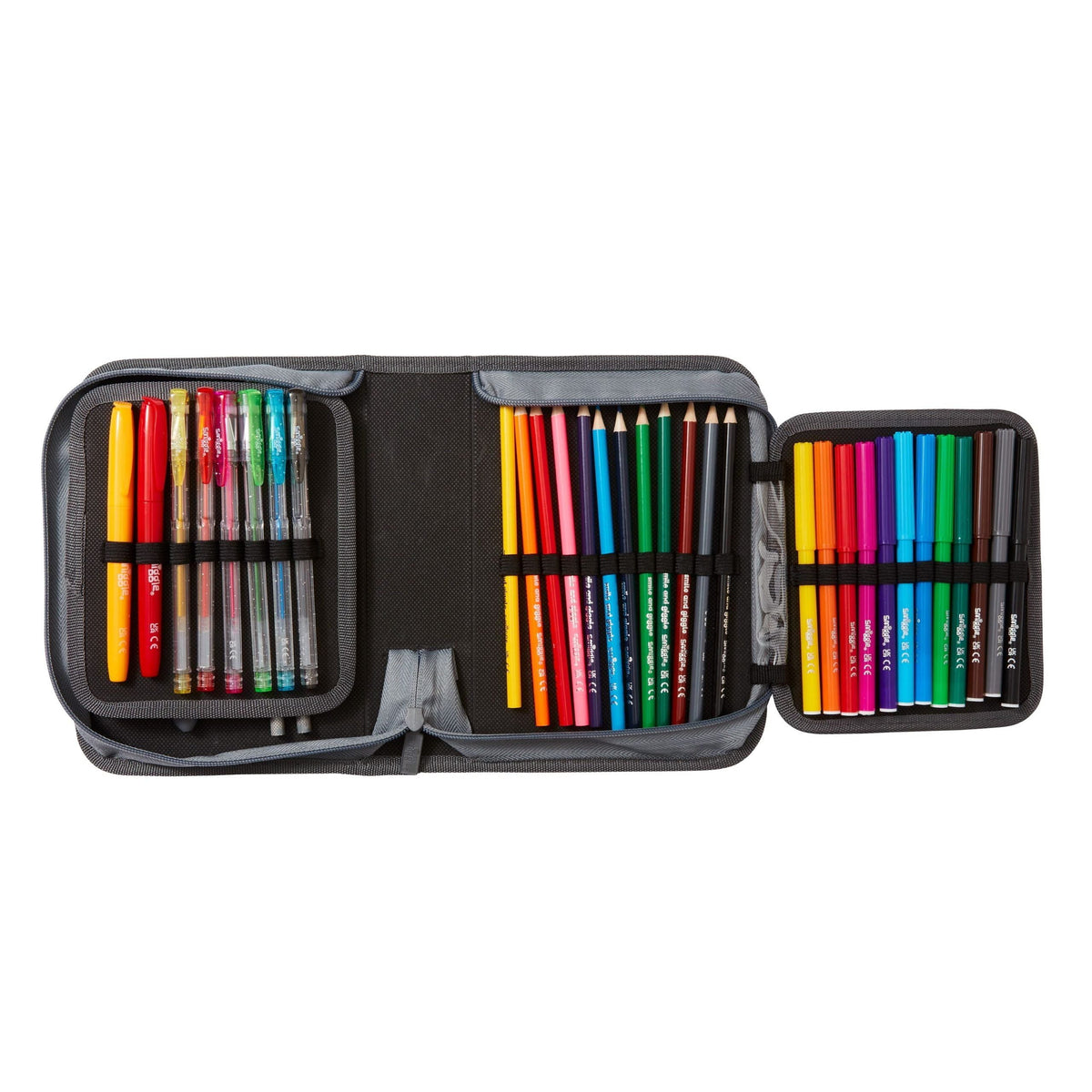 Smiggle – Budz Federmäppchen und Schreibwaren-Set