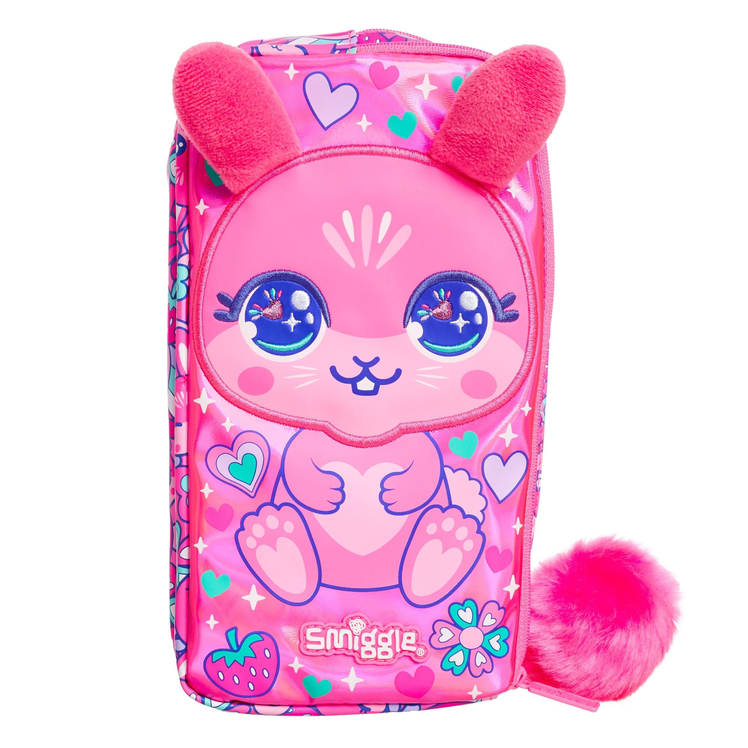 Smiggle – Federmäppchen mit Budz-Charakter und zwei Augen