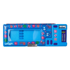 Smiggle - Budz Mavişler Pop Out Automatisches Federmäppchen mit Taschenrechner