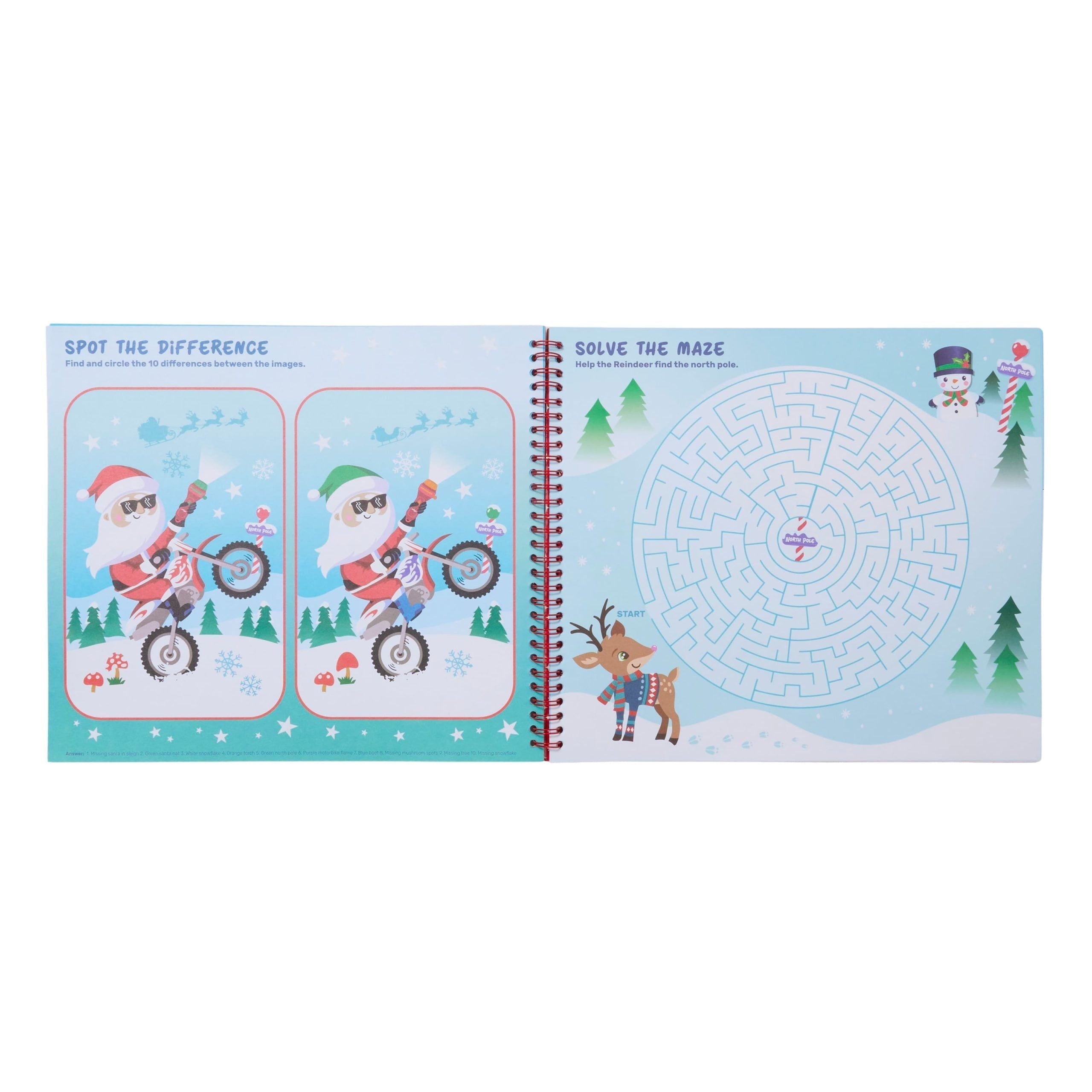 Smiggle – Magisches Weihnachtsübungs- und Aufkleber-Neujahrsspaßbuch