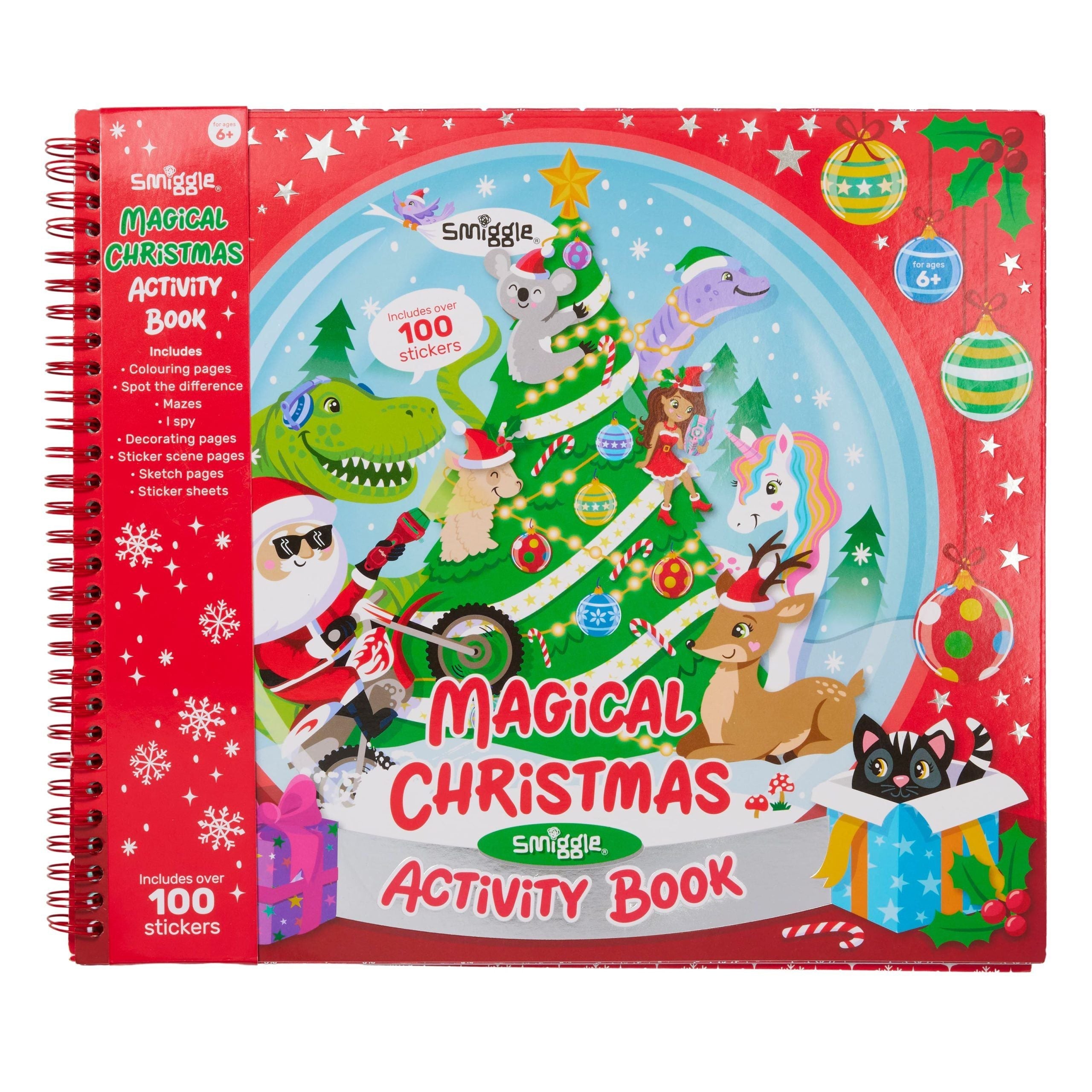 Smiggle – Magisches Weihnachtsübungs- und Aufkleber-Neujahrsspaßbuch