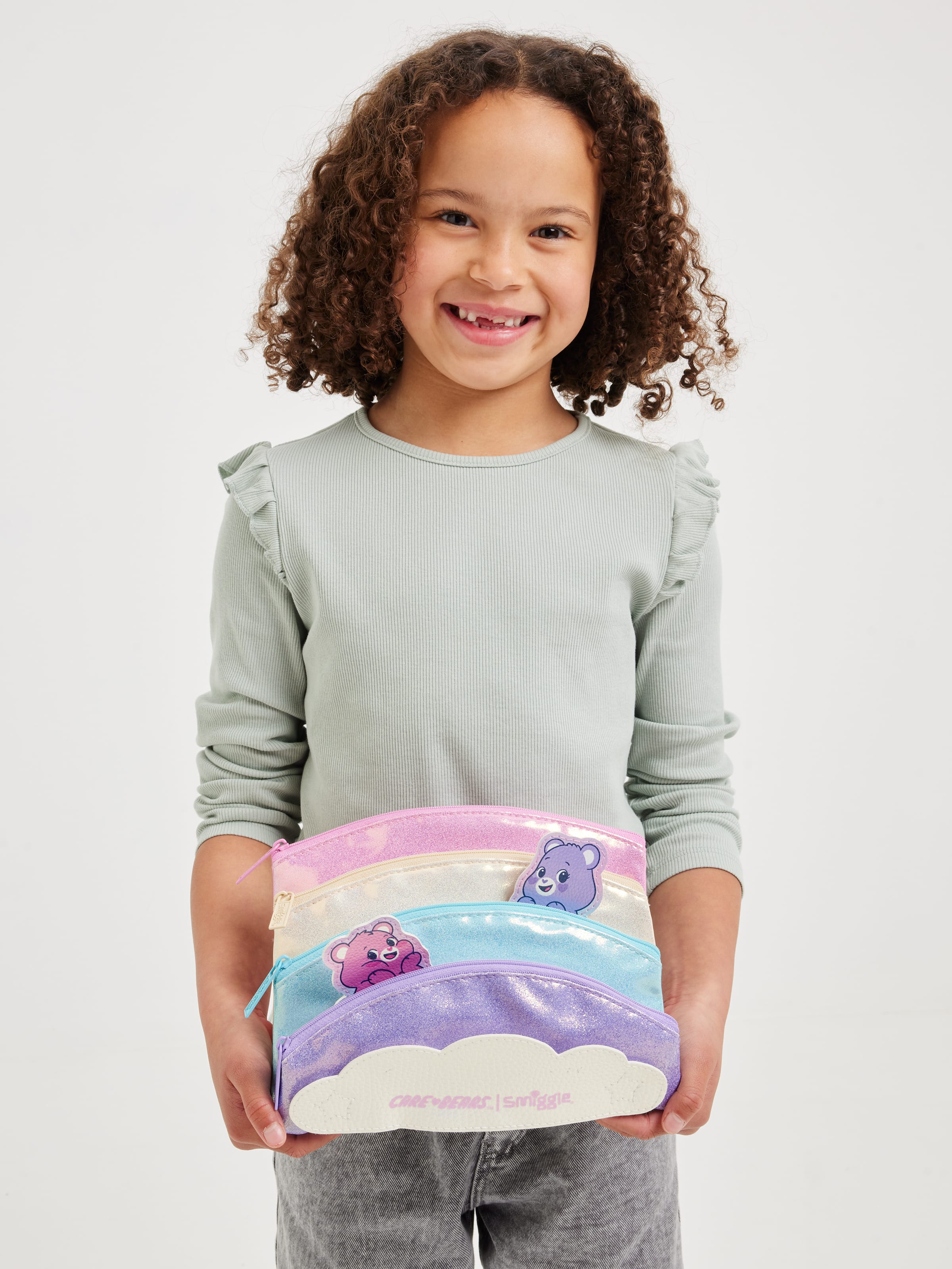 Smiggle - Care Bears Mehrfachtaschen Federmäppchen