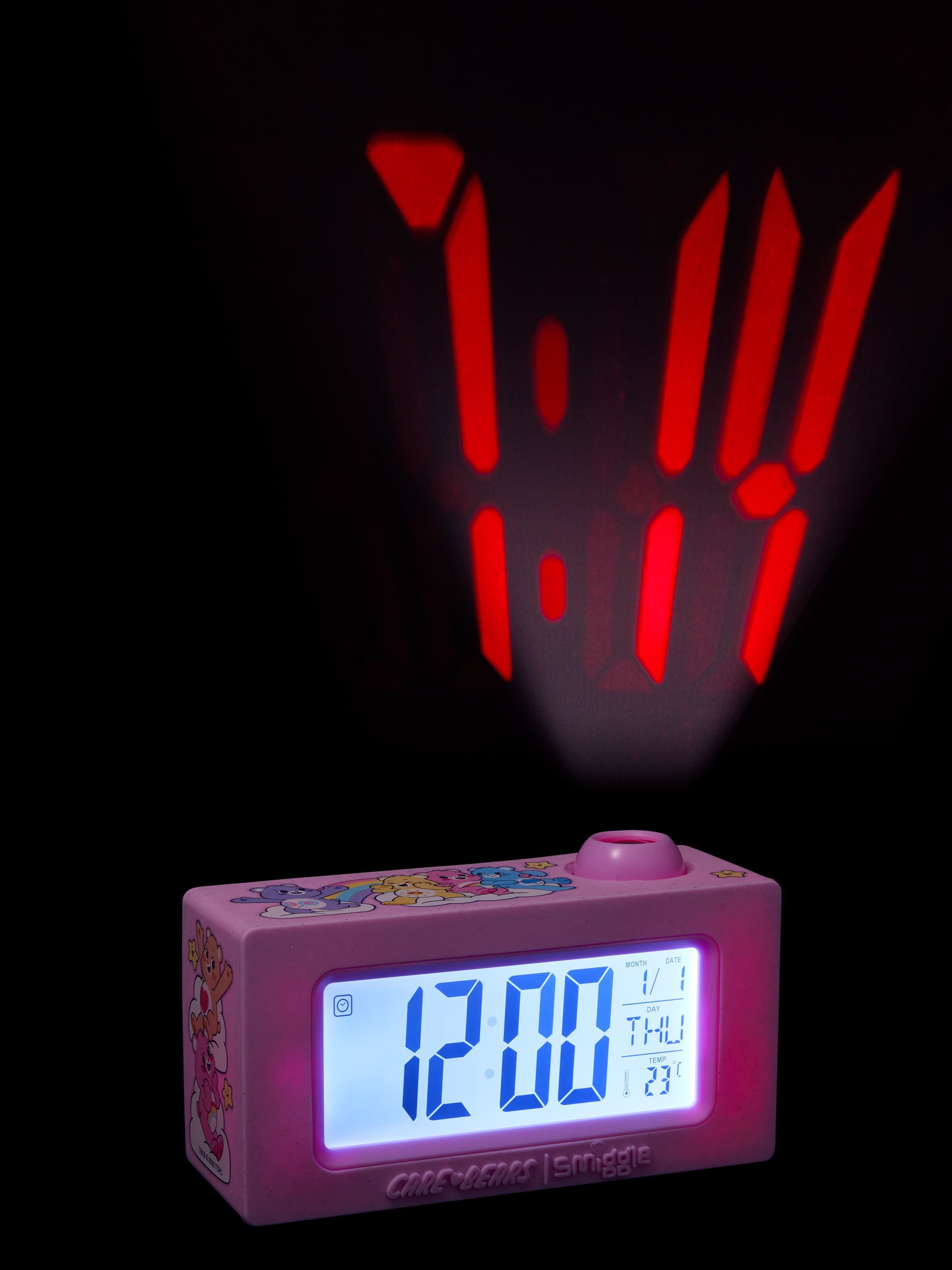 Smiggle - Care Bears Digitale Tischuhr