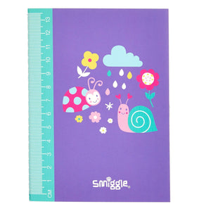Smiggle – Liniertes und liniertes A6-Notizbuch mit 64 Seiten