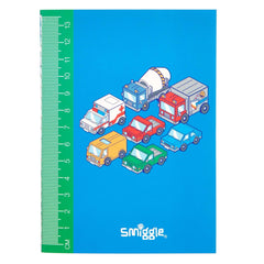 Smiggle – Liniertes und liniertes A6-Notizbuch mit 64 Seiten