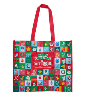 Smiggle – Große Weihnachts-Wiederverwendungstasche