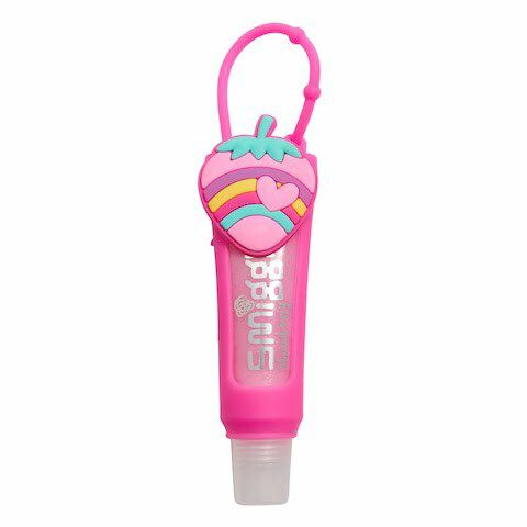 Smiggle – Lippenbalsam und Schlüsselanhänger für Kinder mit Erdbeerduft