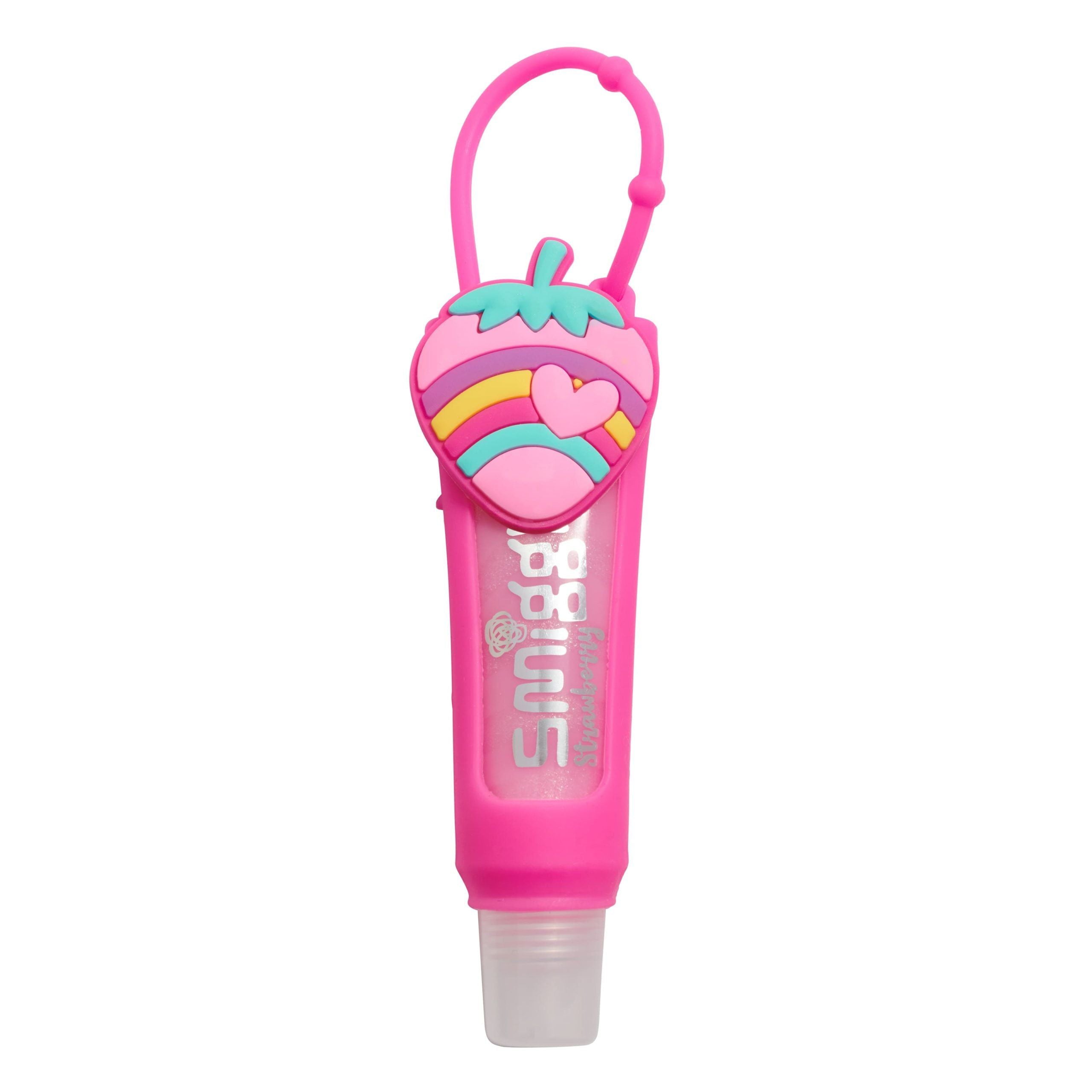Smiggle – Lippenbalsam und Schlüsselanhänger für Kinder mit Erdbeerduft