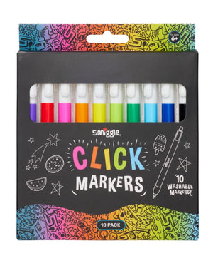Smiggle – Click Textmarker-Marker-Stift-Set X10