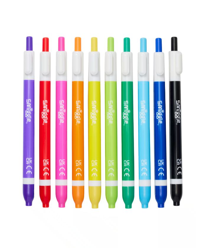 Smiggle – Click Textmarker-Marker-Stift-Set X10