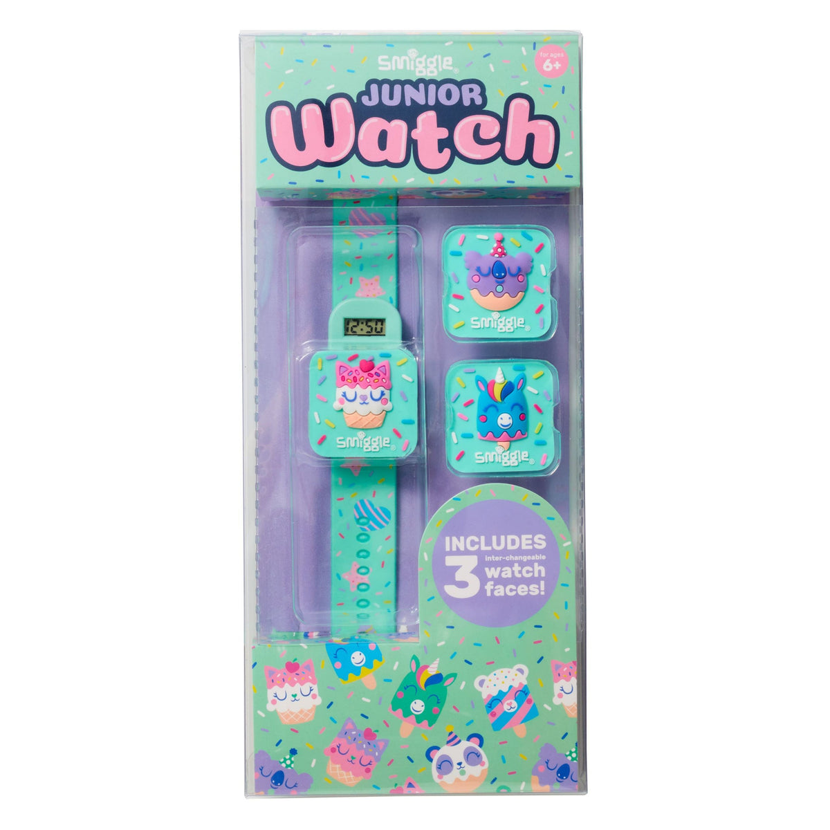 Smiggle – Cloud Nine Kinderuhr mit Wickelgehäuse