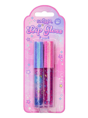Smiggle - Funkelnder Lipgloss im Doppelpack für Kinder