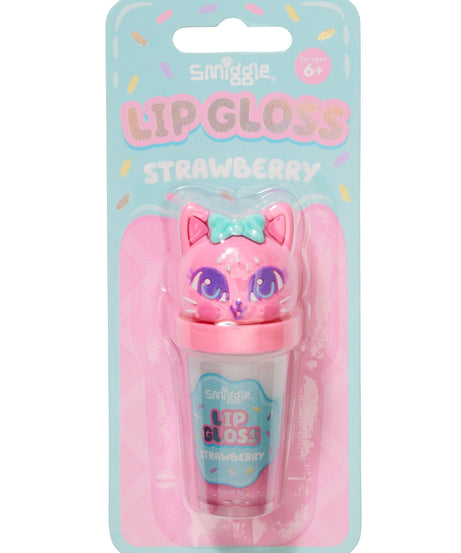 Smiggle - Çocuk Çilekli Dudak Bakımı ve Parlatıcısı
