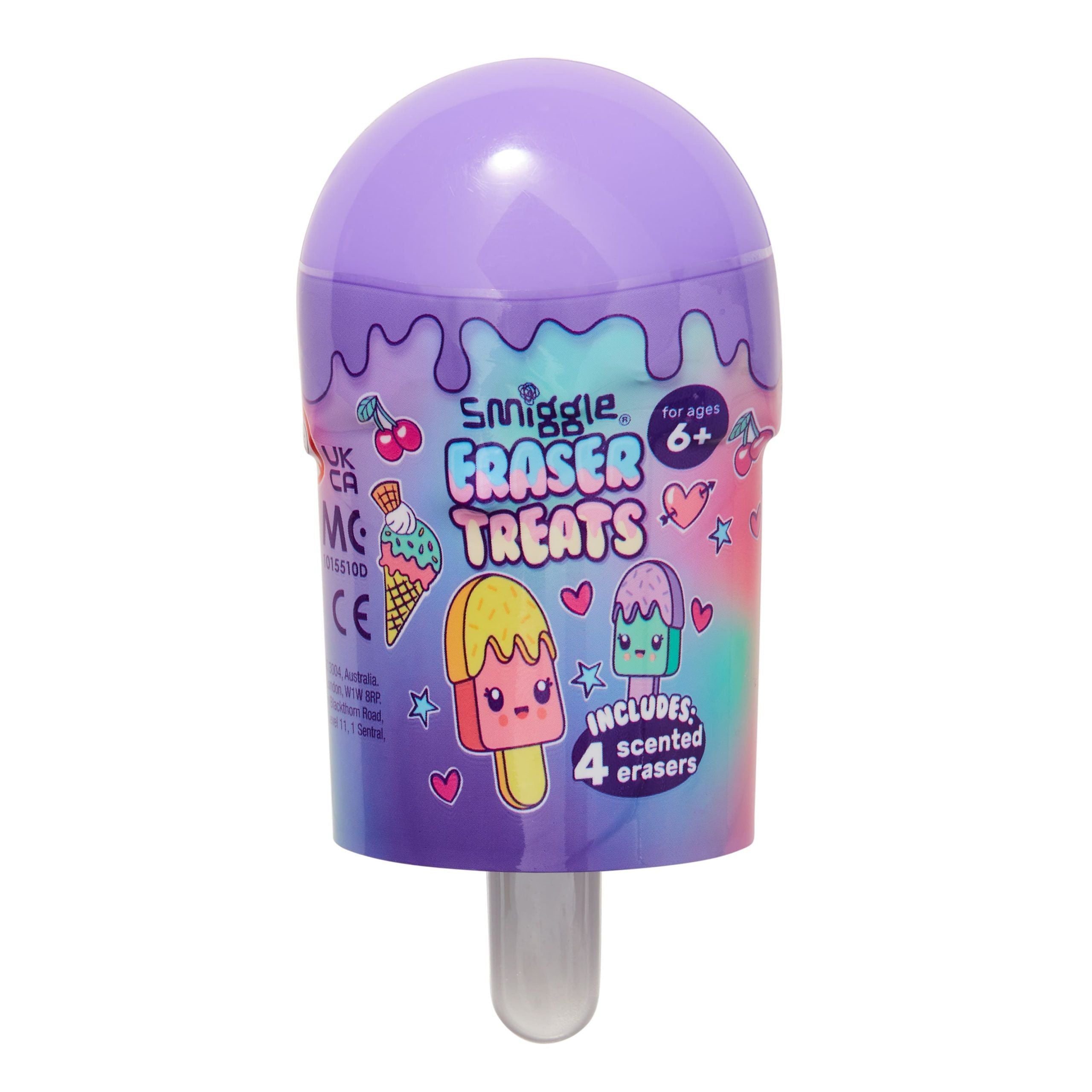 Smiggle – Cool Treat Radiergummi-Paket