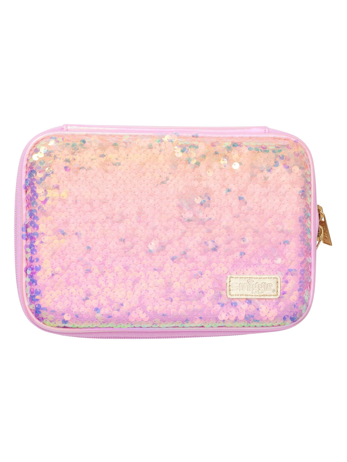 Smiggle – Glitzerndes Hardtop-Federmäppchen „Cosmos“.