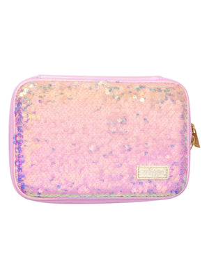 Smiggle – Glitzerndes Hardtop-Federmäppchen „Cosmos“.