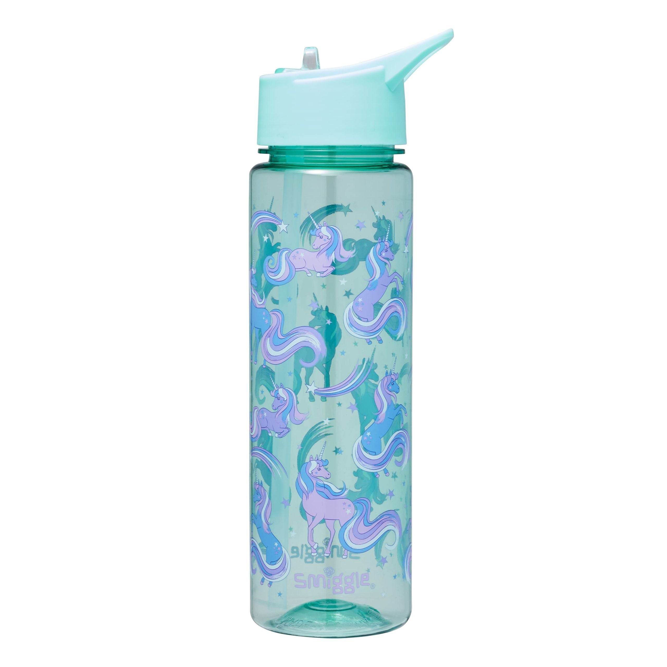 Smiggle - Dash BPA-freier Trinkflasche 750 ml mit Strohhalm