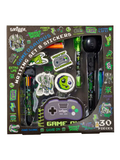 Smiggle – Set aus Notizbuch, Radiergummi, Stift und Malpapier