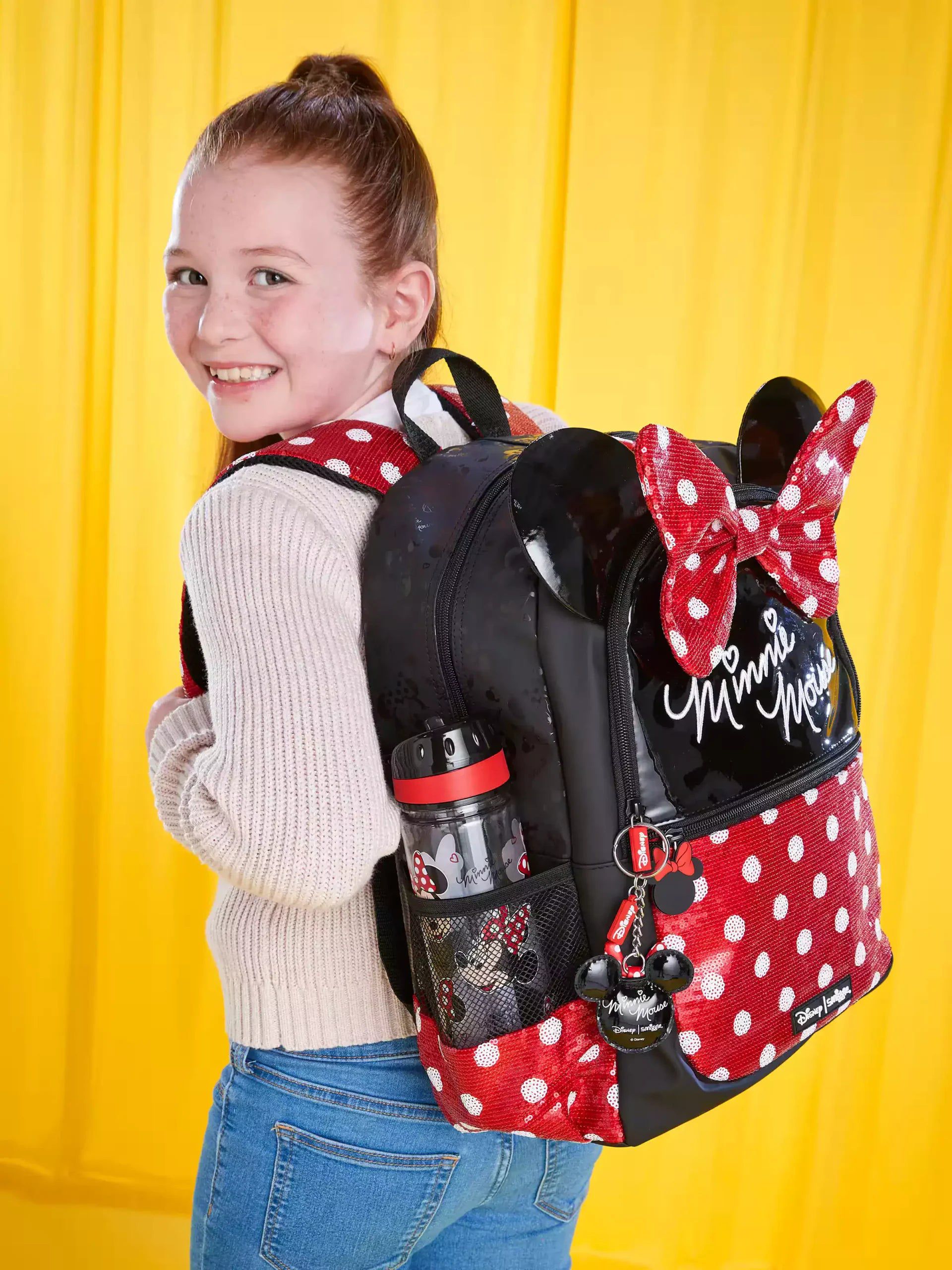Smiggle - Disney Minnie Mouse 2-teiliges Schulranzen-Set