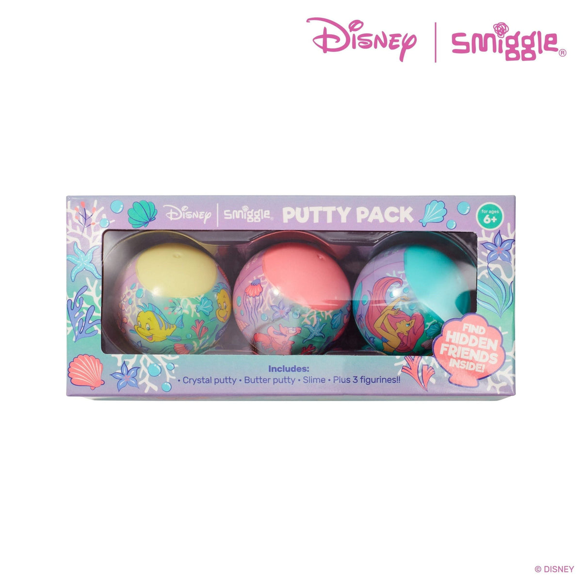 Smiggle - Disney Prinzessin Arielle 3-teiliges Spaß-Paket