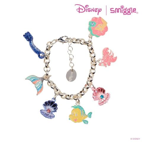 Smiggle – Disney Princess Ariel Charm-Armband