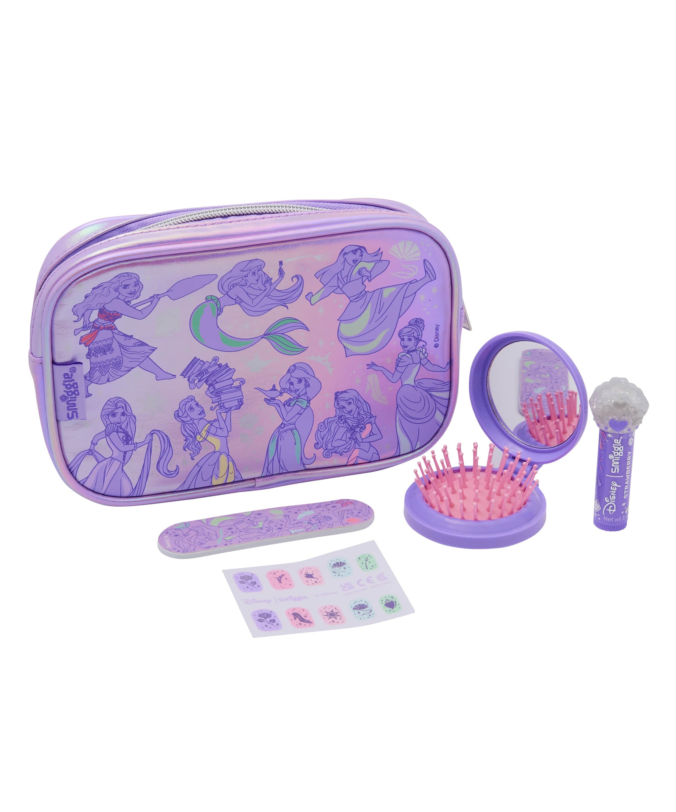 Smiggle - Disney Prenses Güzellik Bakım Seti ve Çantası