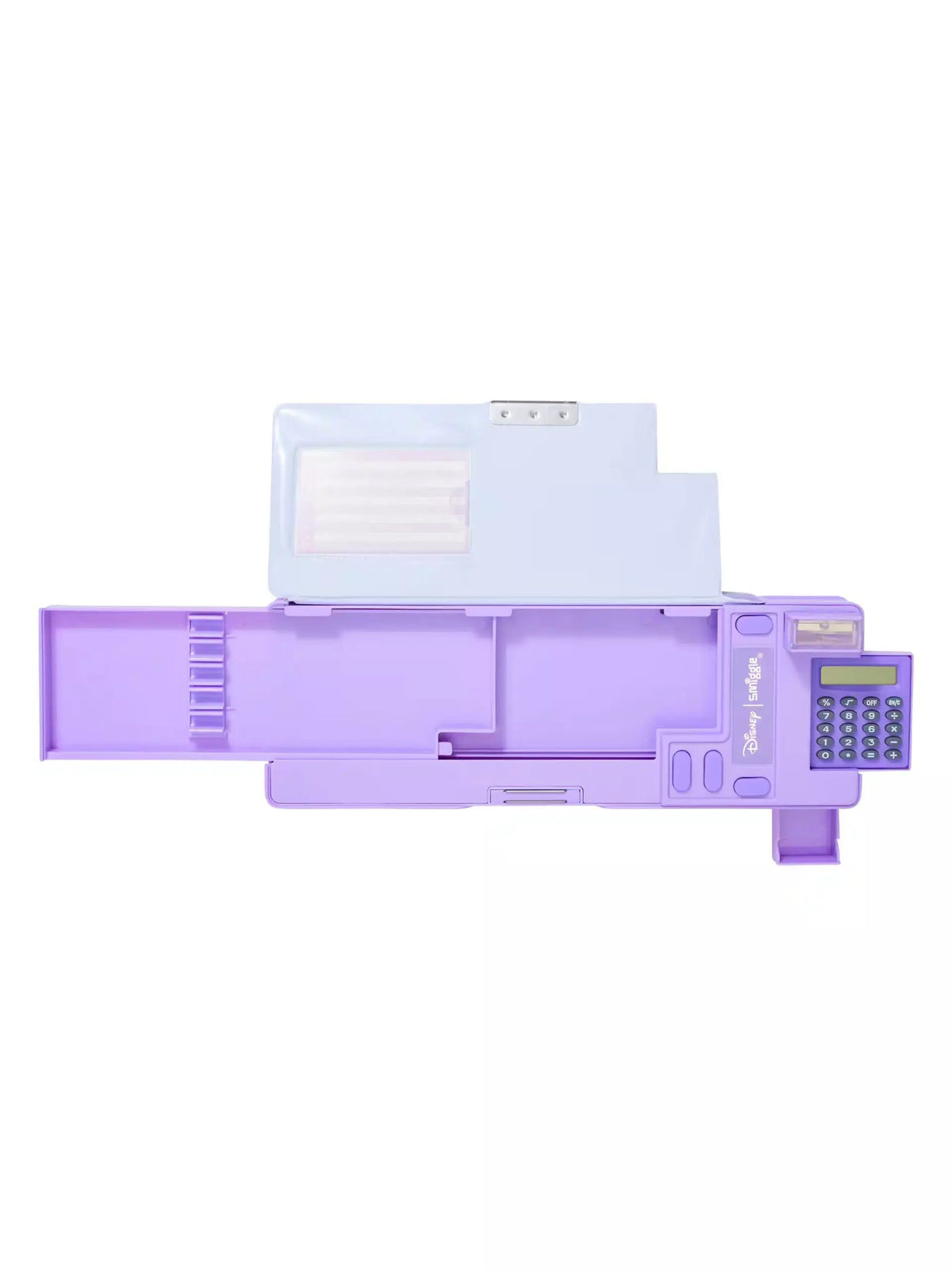 Smiggle – Disney Princess Automatisches Federmäppchen mit Taschenrechner