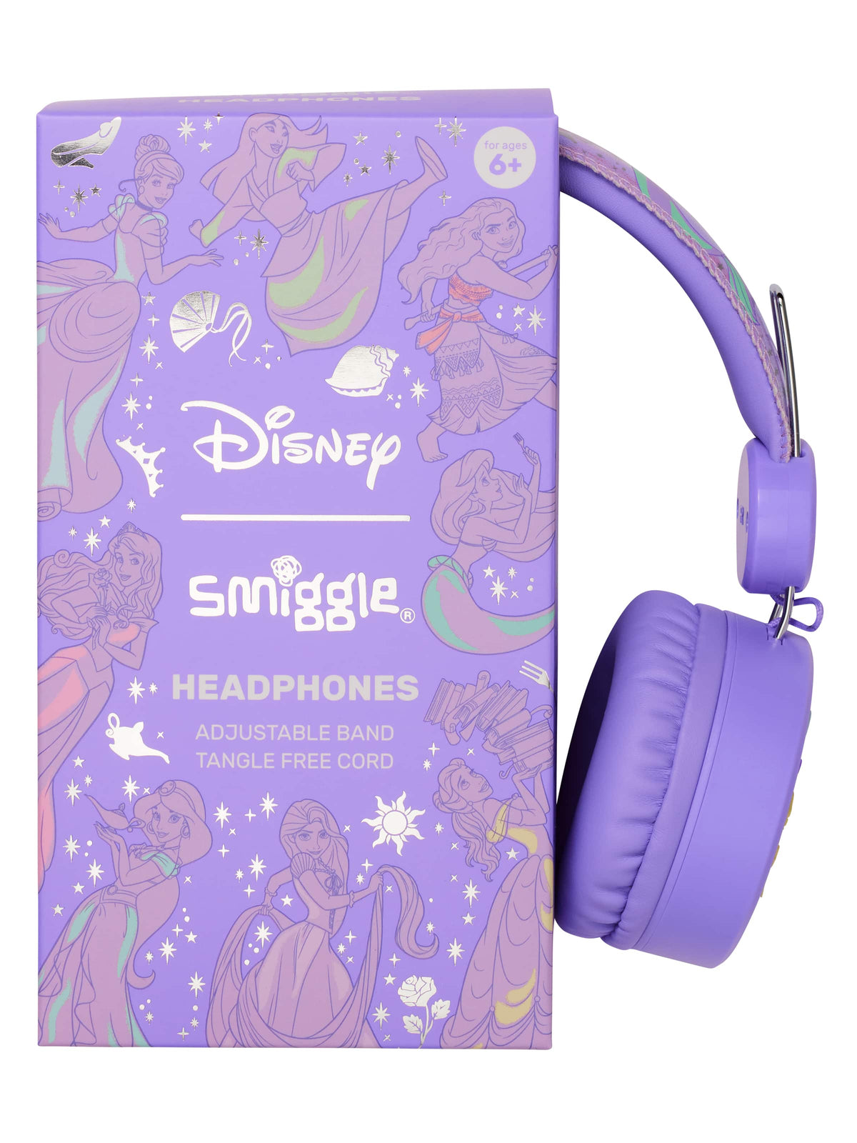 Smiggle - Disney Prinzessin Over-Ear Kopfhörer