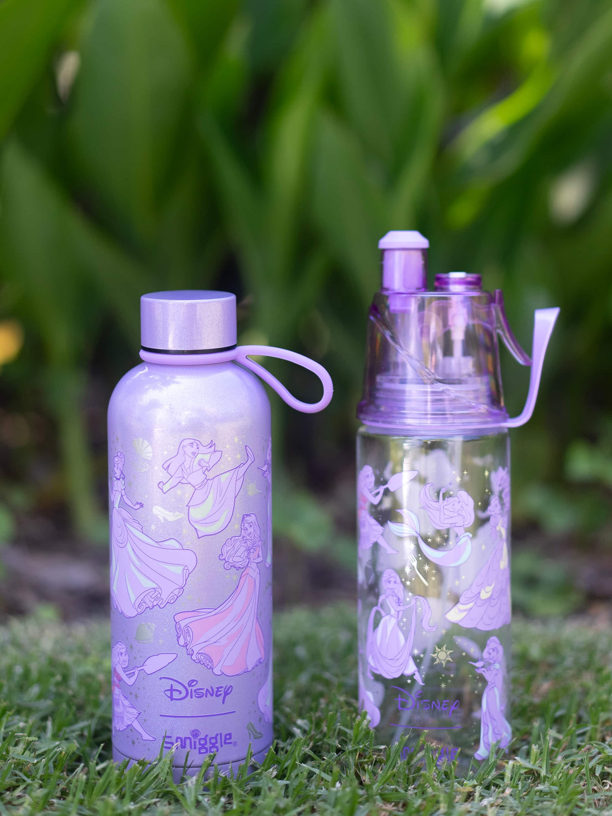 Smiggle - Disney Prinzessinnen Isolierte Edelstahl-Trinkflasche