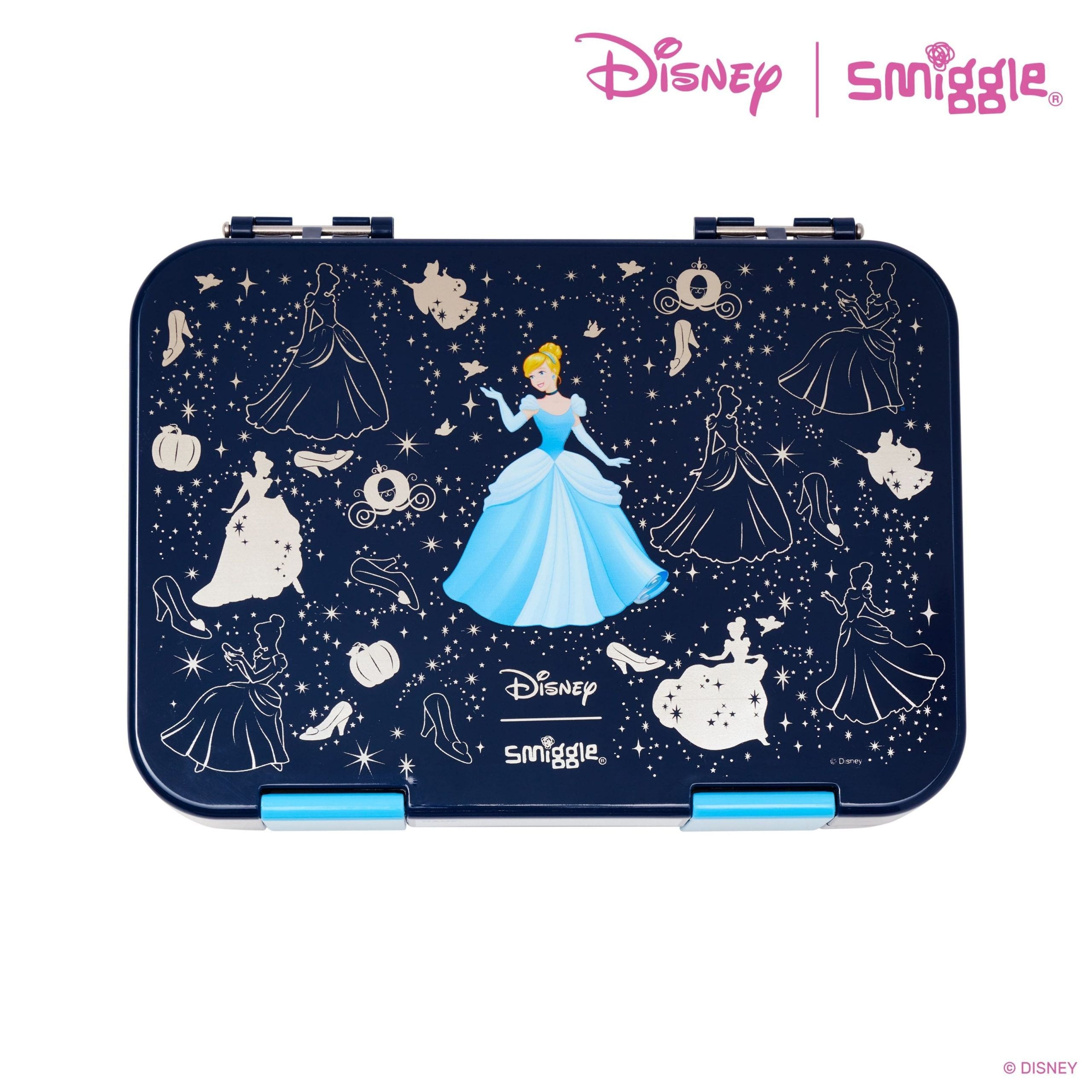 Smiggle – Disney Princess mittelgroße Bento-Lunchbox