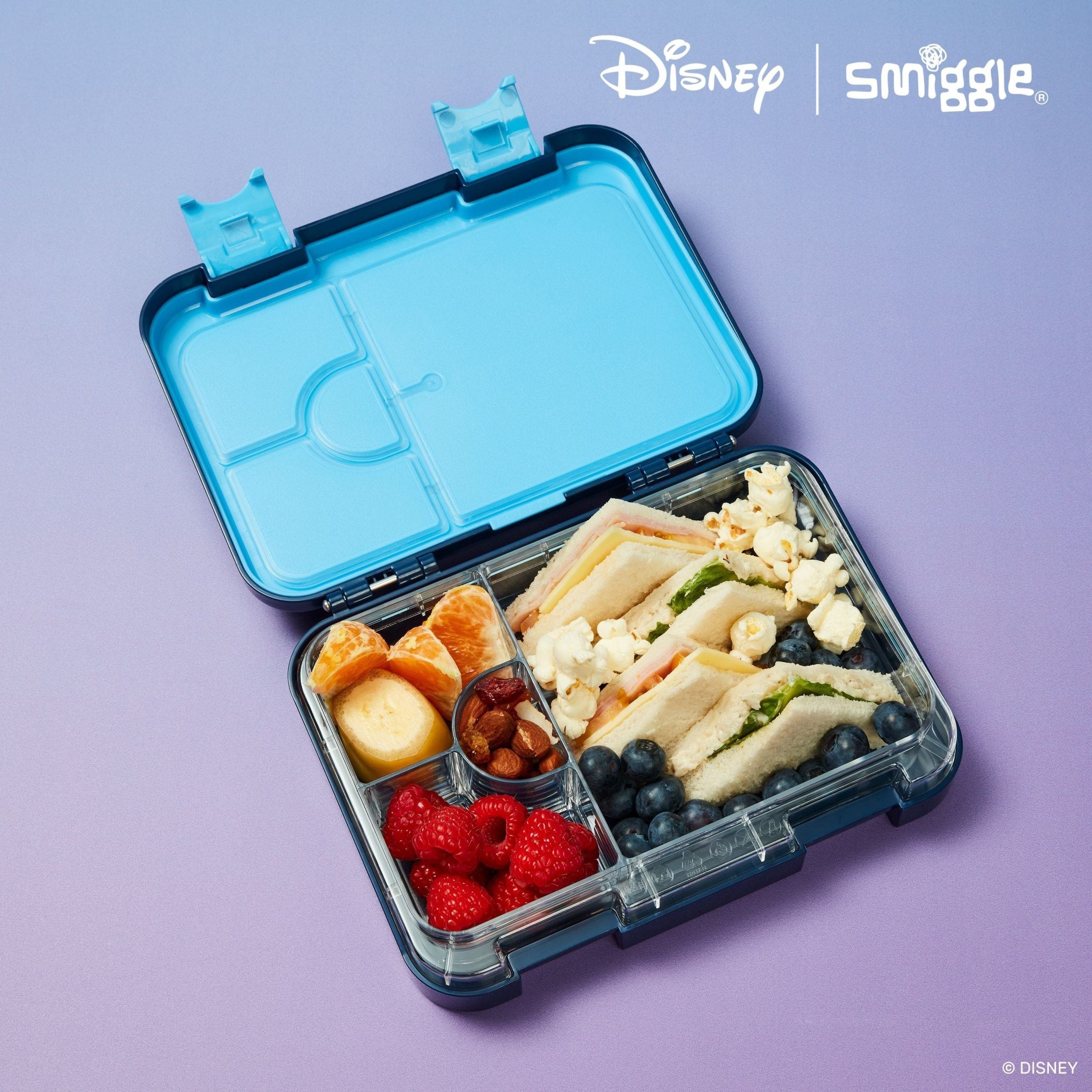Smiggle – Disney Princess mittelgroße Bento-Lunchbox