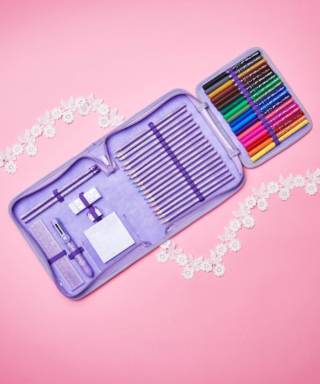 Smiggle - Disney Prinzessinnen Schreibwarenset und Federmäppchen