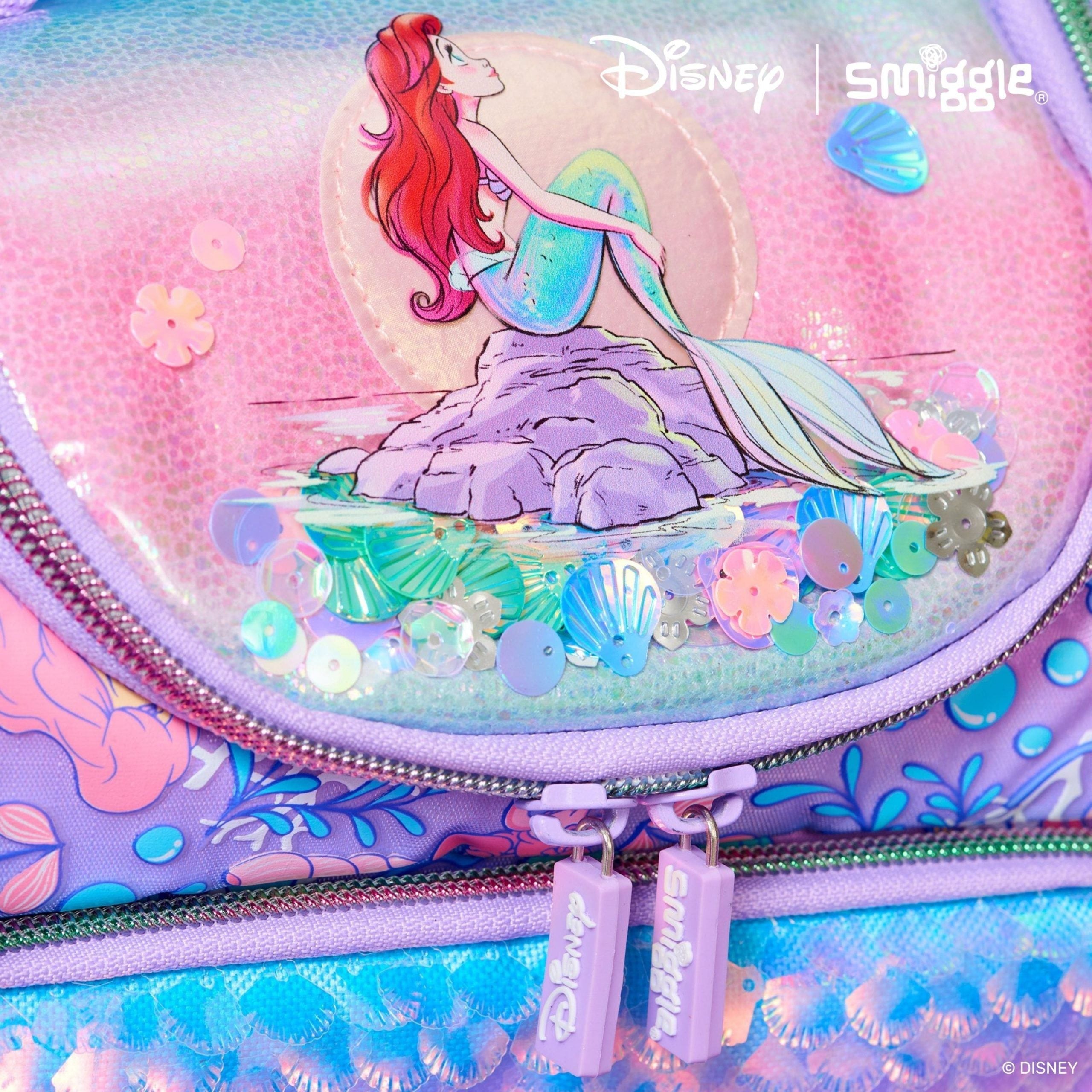 Smiggle – Disney Princess Doppeldecker-Lunchbox mit Riemen