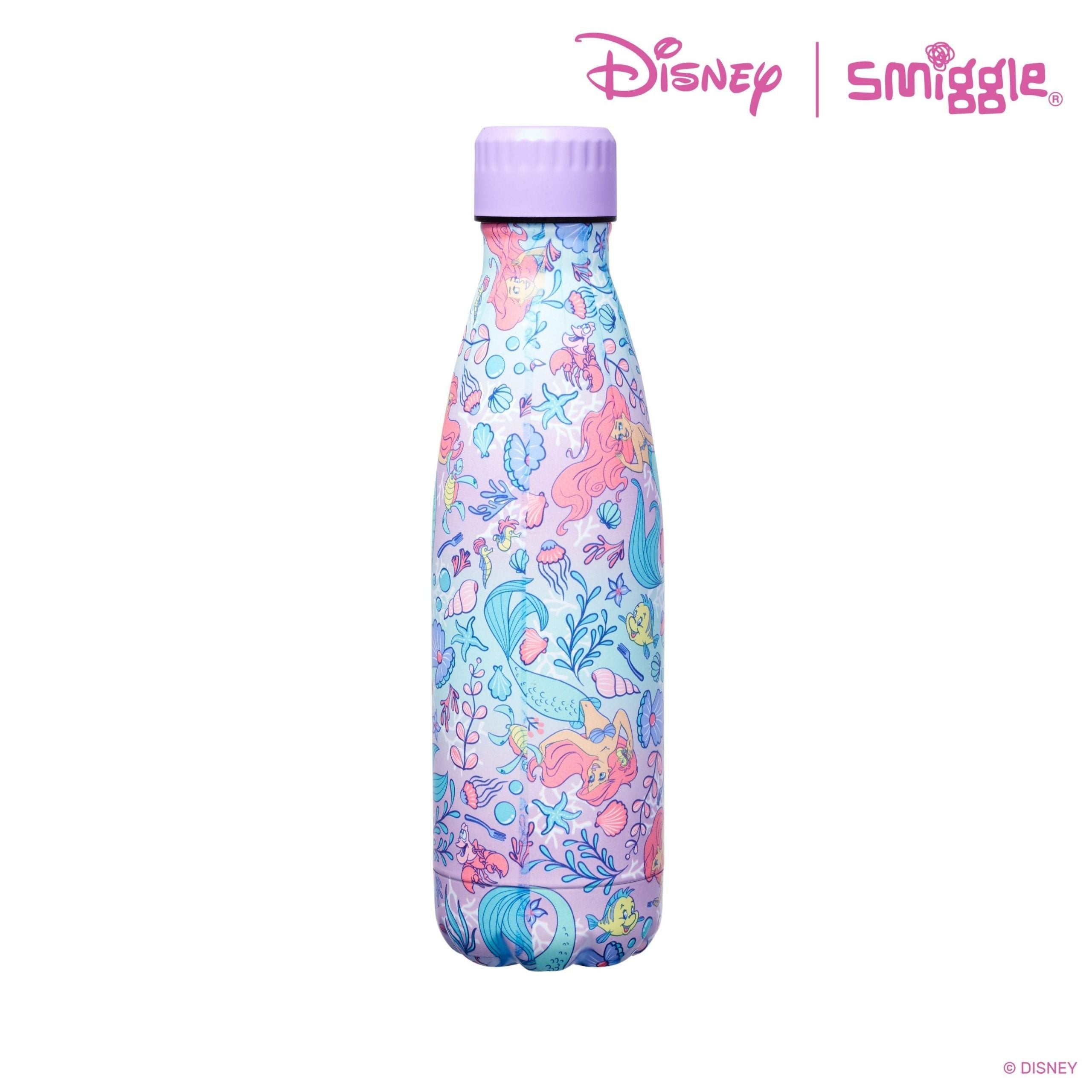Smiggle - Disney Princess Edelstahl-Getränkeflasche 500 ml