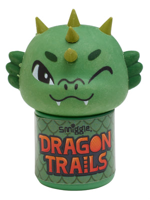 Smiggle - Dragon Trails 2-in-1 Anspitzer und Radiergummi