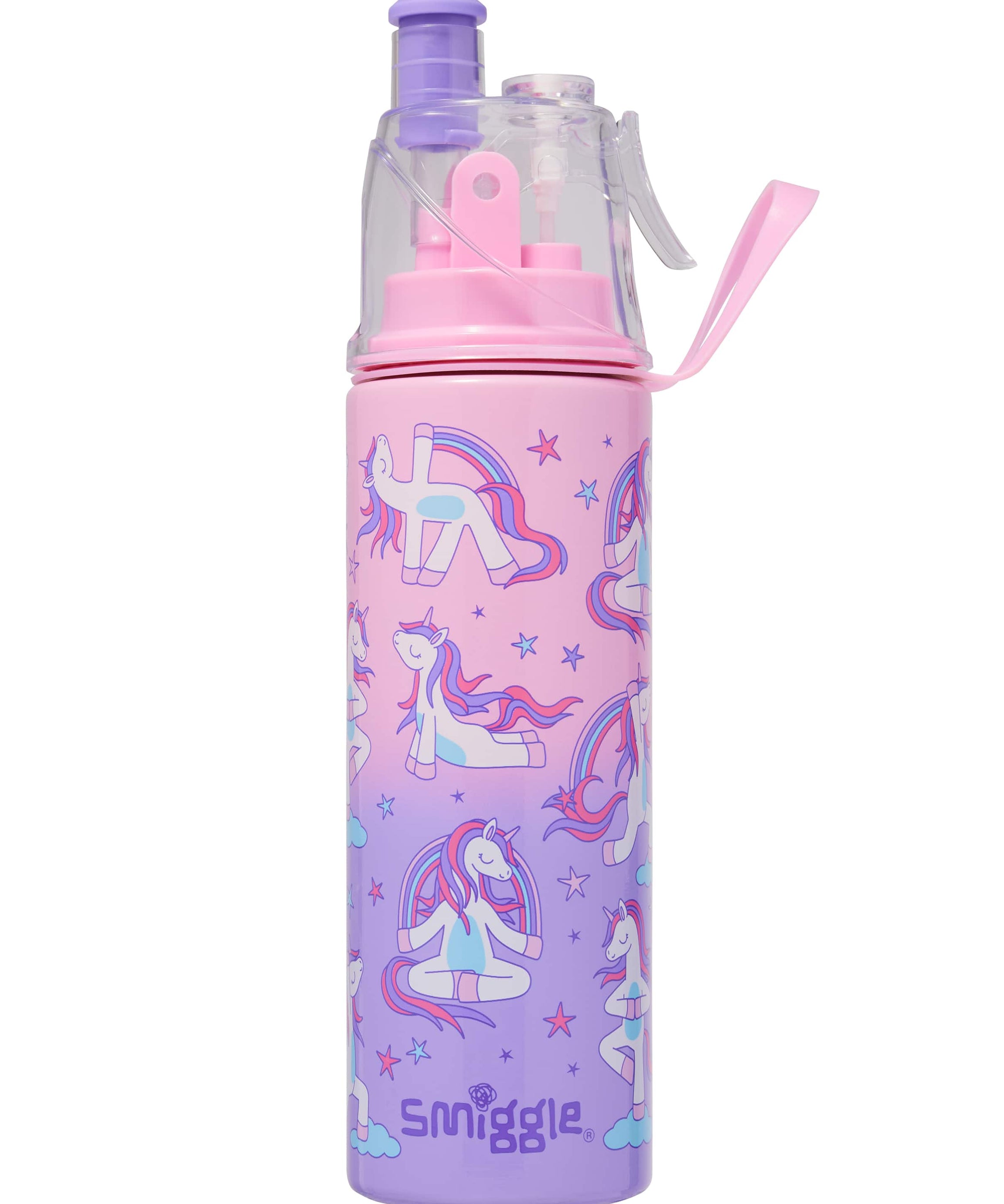 Smiggle - Energize Wasserzerstäuber 500ML Stahlflasche