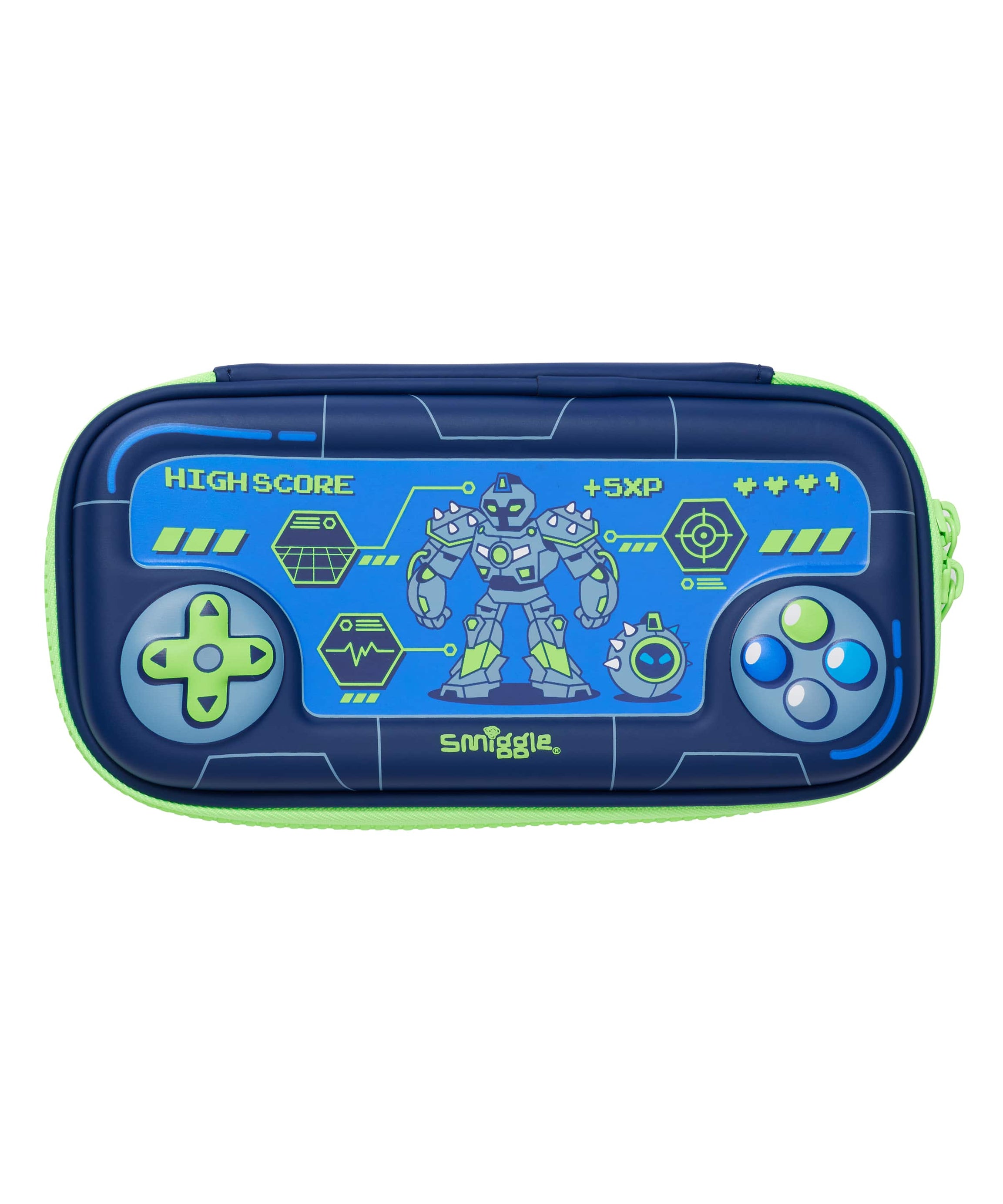 Smiggle - Energetische kleine Hardtop Federmappe
