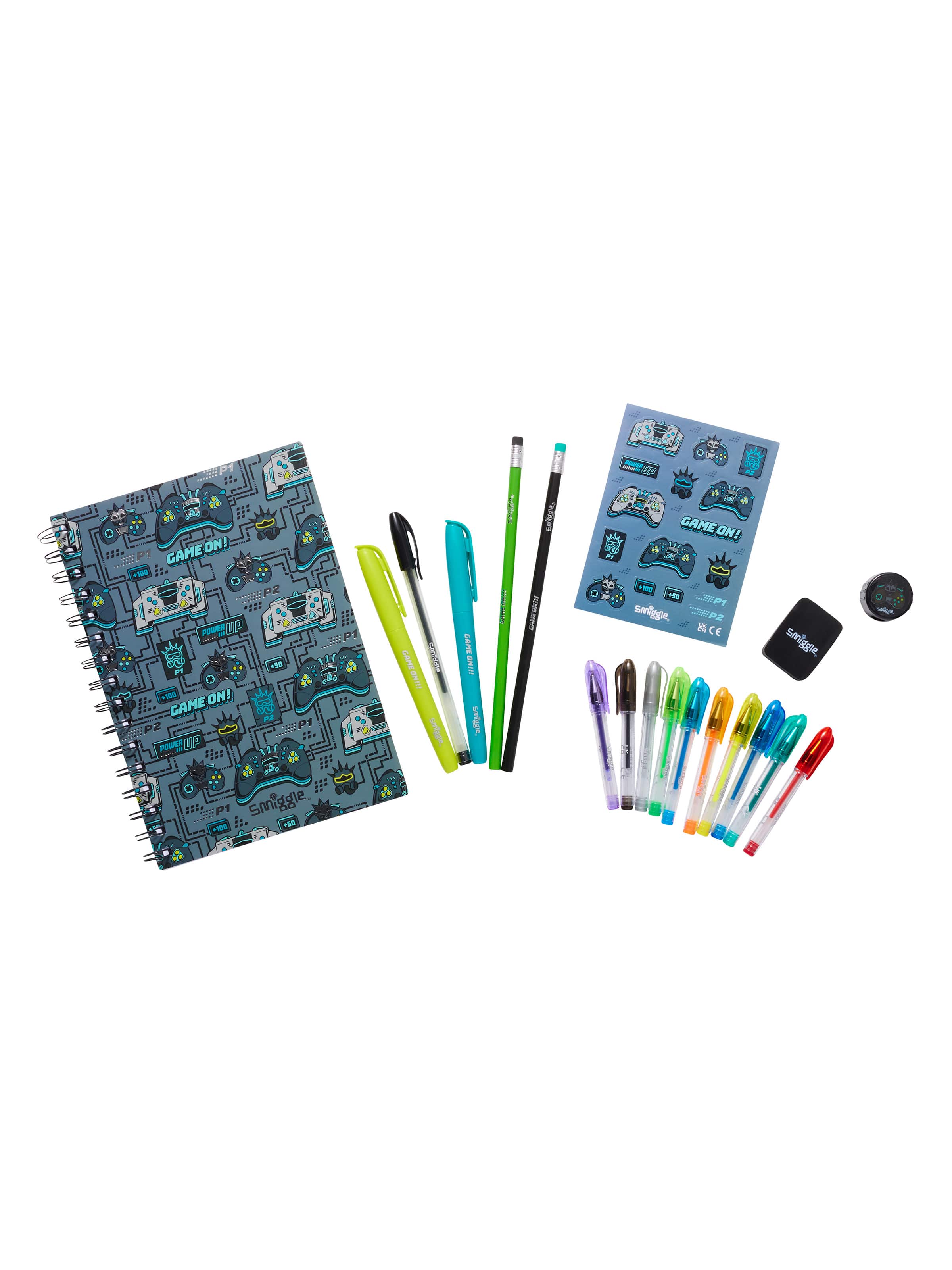 Smiggle - Epic Adventures A5 Essentials Schreibwarenset