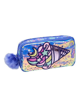 Smiggle – Federmäppchen mit Charakter-Motiv „Epic Adventures“.