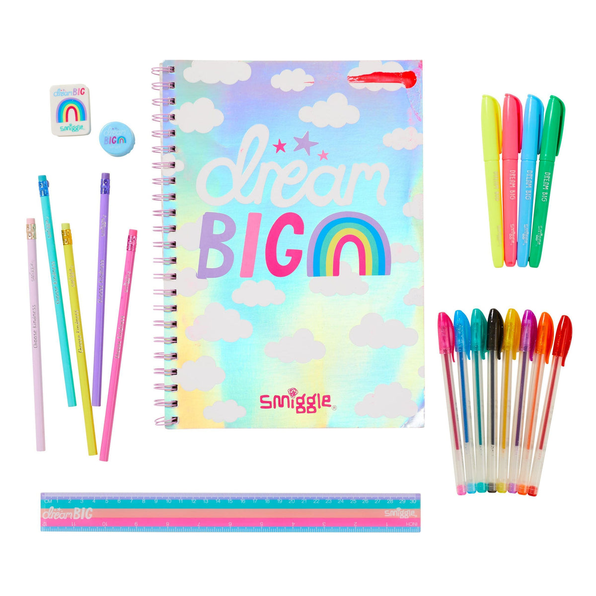 Smiggle – Essentials A4-Briefpapier-Set