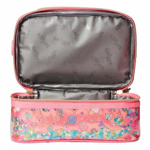 Smiggle – Fiesta Doppeldecker-Lunchbox mit Kleiderbügel