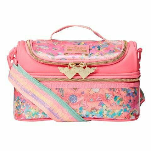 Smiggle – Fiesta Doppeldecker-Lunchbox mit Kleiderbügel