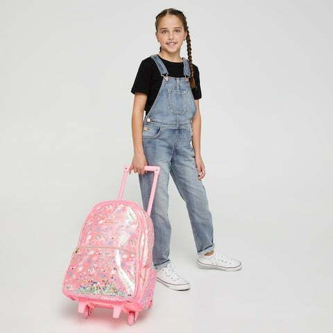 Smiggle – Fiesta Kinderwagen, beleuchteter Reise- und Rucksack