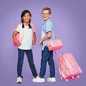 Smiggle – Fiesta Kinderwagen, beleuchteter Reise- und Rucksack