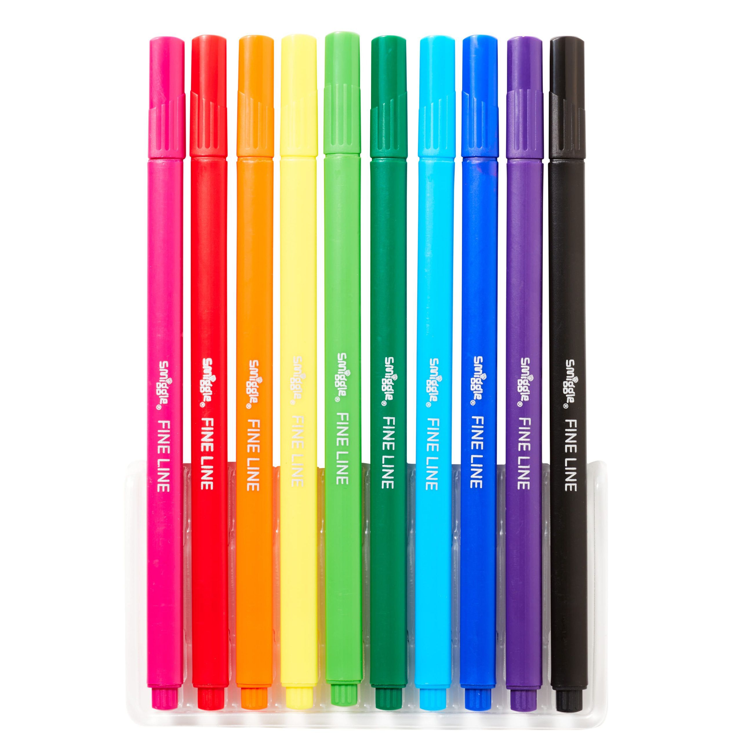 Smiggle – Fineline-Stift-Set, 10 Stück
